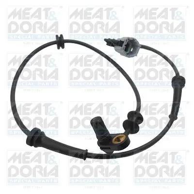 Handler.Part Sensor, wheel speed MEAT & DORIA 90755 1