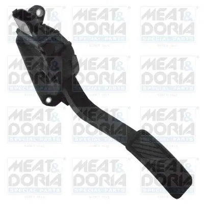 Handler.Part Accelerator pedal kit MEAT & DORIA 83636 1