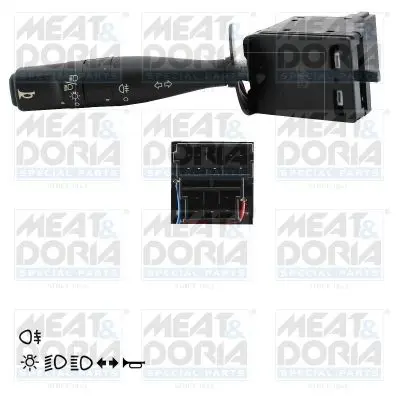 Handler.Part Steering column switch MEAT & DORIA 23017 1