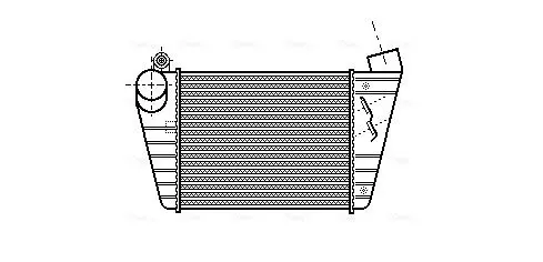 Handler.Part Intercooler, charger AVA AI4172 1