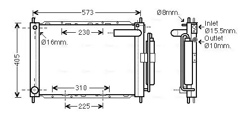 Handler.Part Cooler module AVA DNM370 1