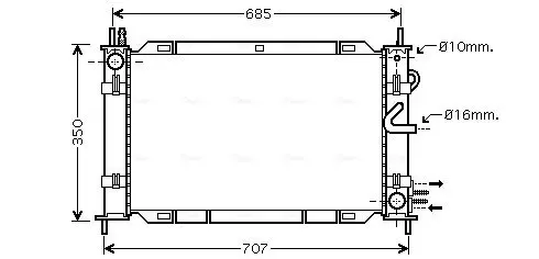 Handler.Part Cooler module AVA FDM388 1