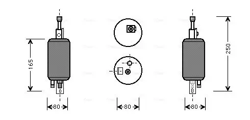 Handler.Part Dryer, air conditioning AVA FTD029 1