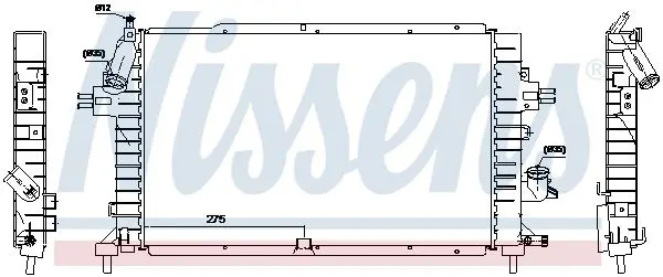 Handler.Part Radiator, engine cooling AVA OLA2364 2