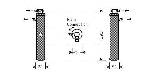 Handler.Part Dryer, air conditioning AVA PRD050 1