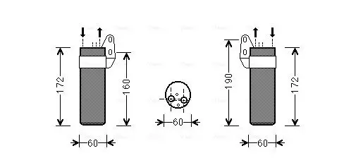 Handler.Part Dryer, air conditioning AVA RTD450 1