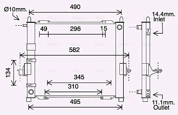 Handler.Part Cooler module AVA RTM632 1