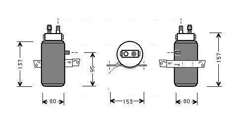 Handler.Part Dryer, air conditioning AVA SBD043 1