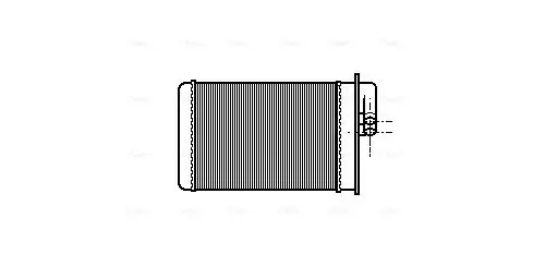 Handler.Part Heat exchanger, interior heating AVA ST6010 1