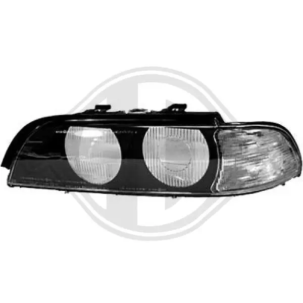 Handler.Part Diffusing lens, headlight DIEDERICHS 1223084 1