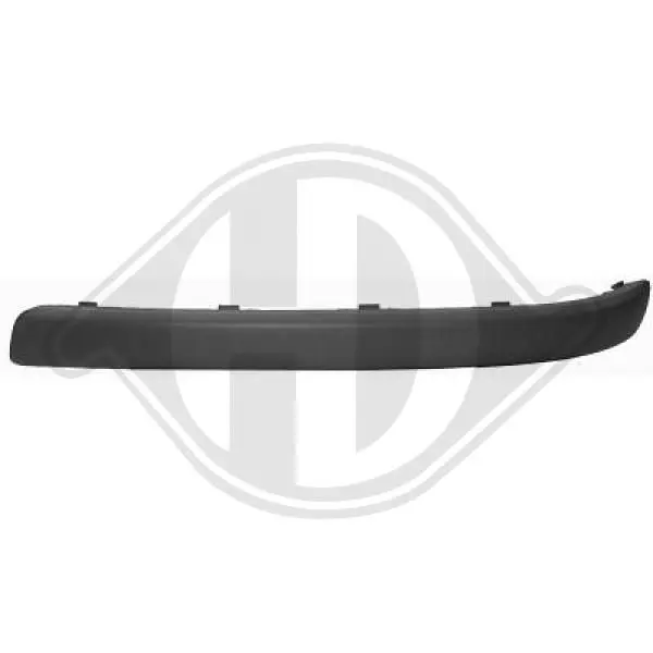 Handler.Part Trim/protective strip, bumper DIEDERICHS 1813467 1