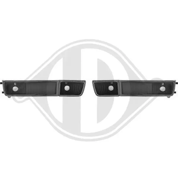 Handler.Part Fog light set DIEDERICHS 2212388 1