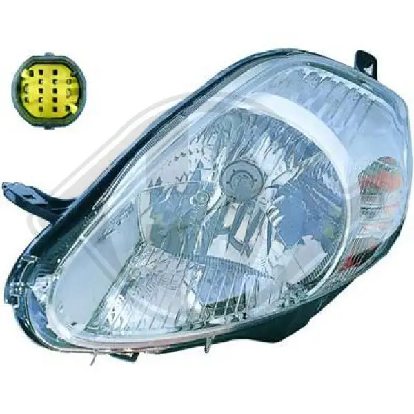 Handler.Part Headlight DIEDERICHS 3456081 1