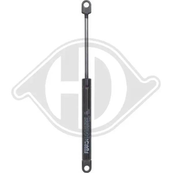 Handler.Part Gas spring, bonnet DIEDERICHS 9121100 1