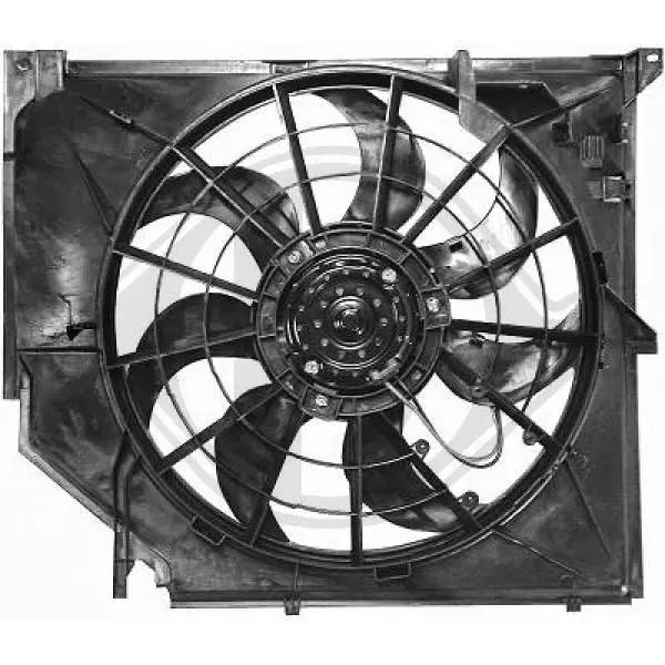 Handler.Part Fan, radiator DIEDERICHS DCL1044 1