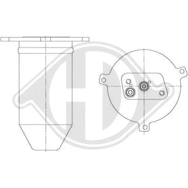 Handler.Part Dryer, air conditioning DIEDERICHS DCT1034 1