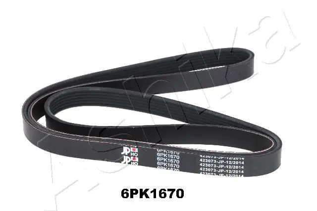 Handler.Part V-ribbed belts ASHIKA 1126PK1670 1