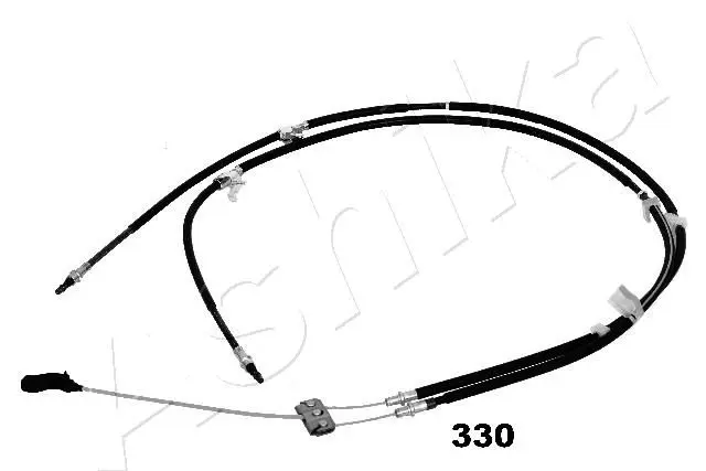 Handler.Part Cable, parking brake ASHIKA 13103330 3