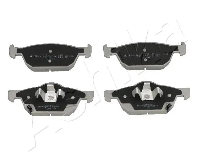 Handler.Part Brake pad set, disc brake ASHIKA 5004407 1