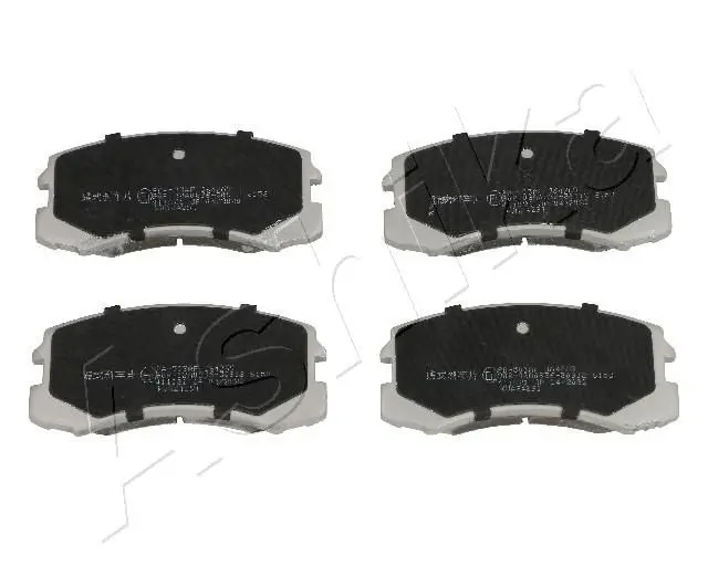 Handler.Part Brake pad set, disc brake ASHIKA 5005503 1