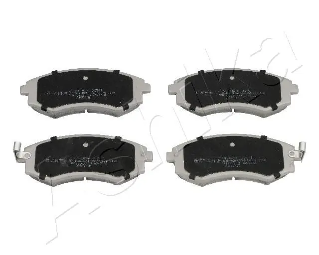 Handler.Part Brake pad set, disc brake ASHIKA 500SS02 1