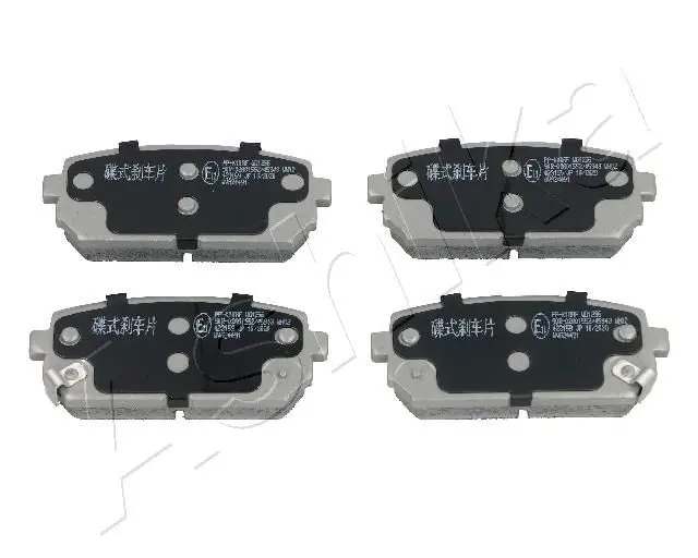 Handler.Part Brake pad set, disc brake ASHIKA 510KK10 1