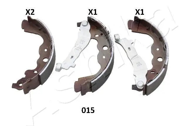 Handler.Part Brake shoe set ASHIKA 5500015 1