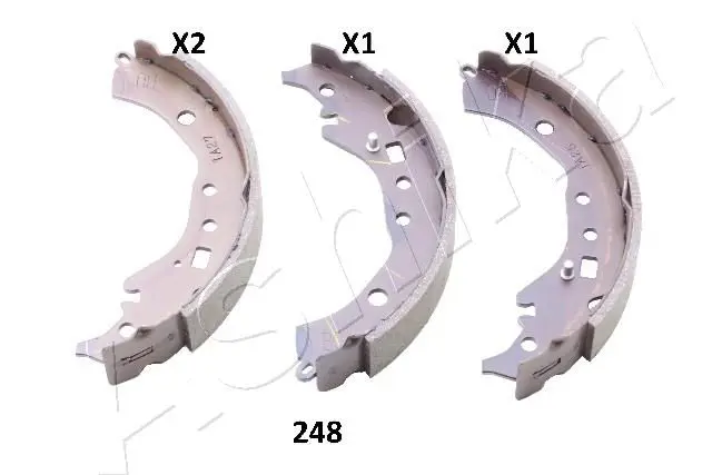 Handler.Part Brake shoe set ASHIKA 5502248 1