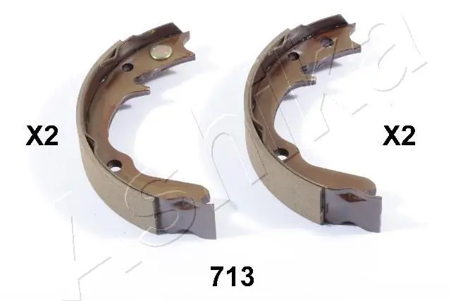 Handler.Part Brake shoe set, parking brake ASHIKA 5507713 1