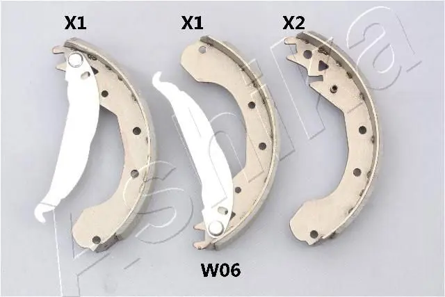 Handler.Part Brake shoe set ASHIKA 550WW06 1