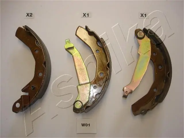 Handler.Part Brake shoe set ASHIKA 55W0001 1