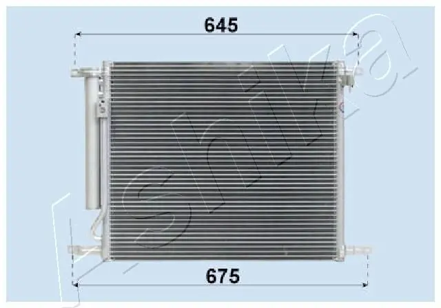 Handler.Part Condenser, air conditioning ASHIKA CND313016 1