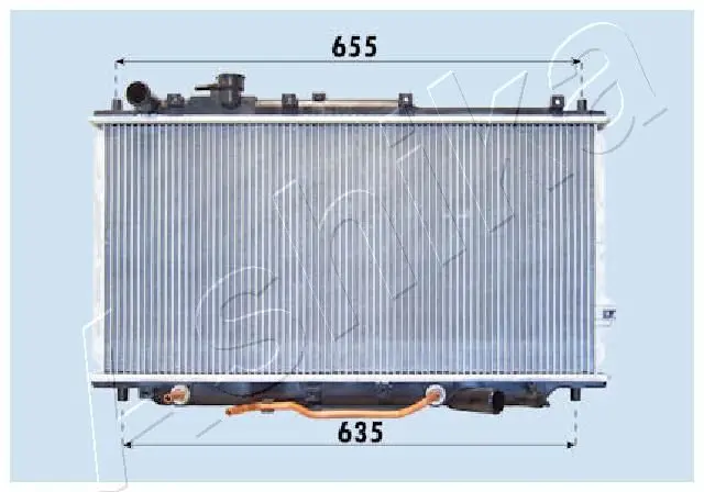 Handler.Part Cylinder head ASHIKA OP03ES 5