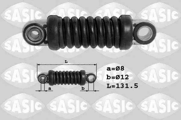 Handler.Part Belt tensioner, v-ribbed belt SASIC 1620022 1