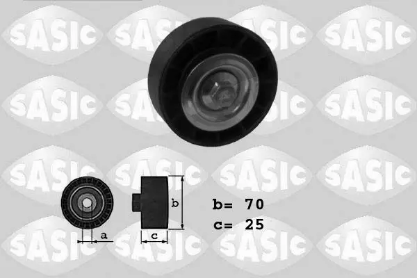 Handler.Part Deflection/guide pulley, v-ribbed belt SASIC 1620058 1