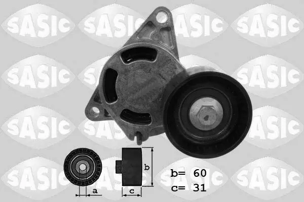 Handler.Part Belt tensioner, v-ribbed belt SASIC 1624017 1