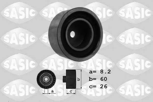 Handler.Part Deflection/guide pulley, v-ribbed belt SASIC 1624019 1