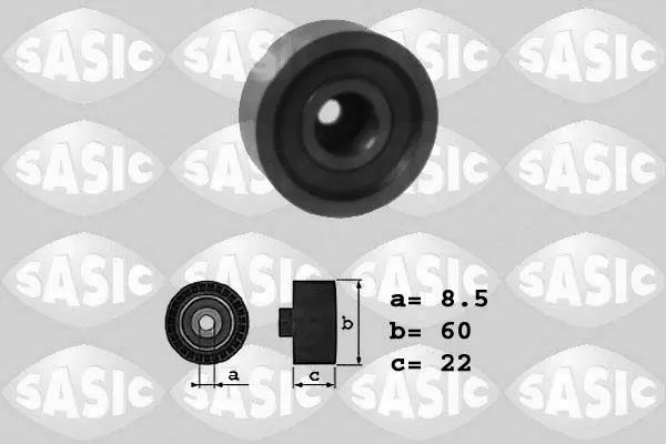 Handler.Part Deflection/guide pulley, v-ribbed belt SASIC 1624052 1