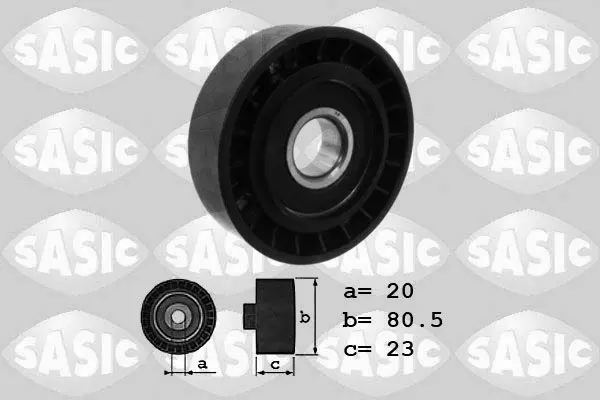 Handler.Part Deflection/guide pulley, v-ribbed belt SASIC 1626005 1