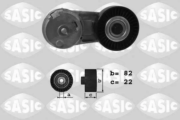 Handler.Part Belt tensioner, v-ribbed belt SASIC 1626015 1