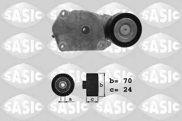 Handler.Part Belt tensioner, v-ribbed belt SASIC 1626050 1