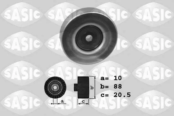 Handler.Part Belt tensioner, v-ribbed belt SASIC 1626072 1