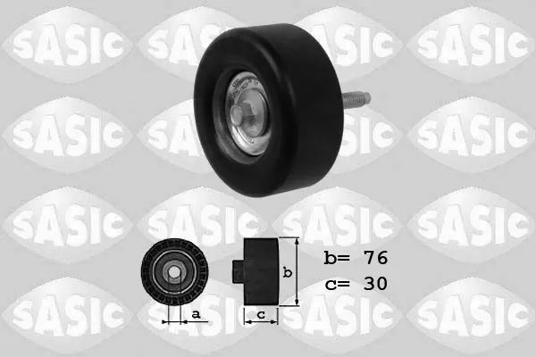 Handler.Part Deflection/guide pulley, v-ribbed belt SASIC 1626093 1