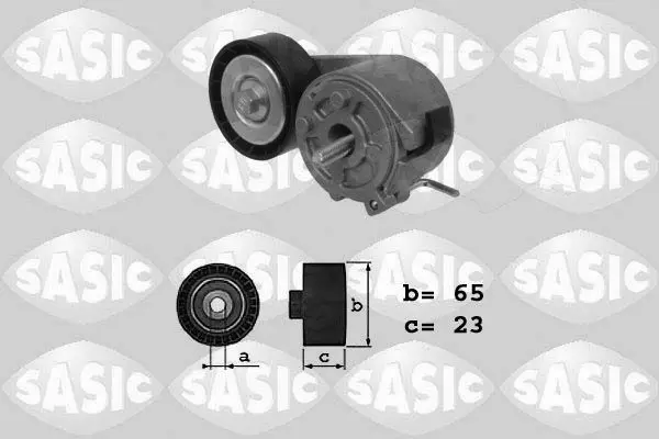 Handler.Part Belt tensioner, v-ribbed belt SASIC 1626101 1