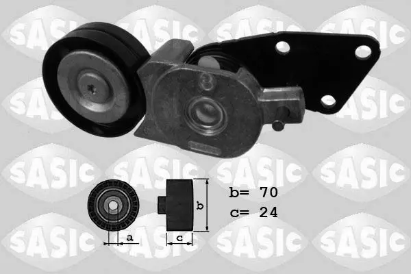 Handler.Part Belt tensioner, v-ribbed belt SASIC 1626158 1