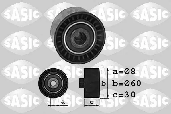 Handler.Part Deflection/guide pulley, timing belt SASIC 1700017 1