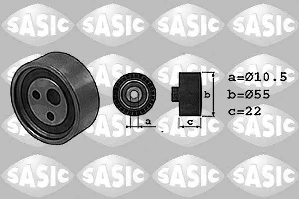 Handler.Part Tensioner pulley, timing belt SASIC 1704001 1