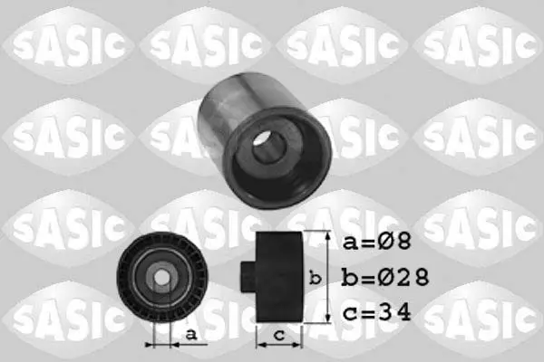 Handler.Part Deflection/guide pulley, timing belt SASIC 1706010 1