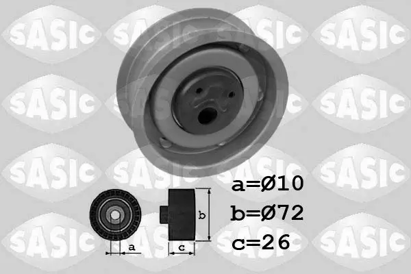 Handler.Part Tensioner pulley, timing belt SASIC 1706042 1