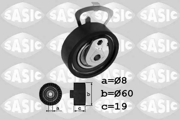 Handler.Part Tensioner pulley, timing belt SASIC 1706058 1